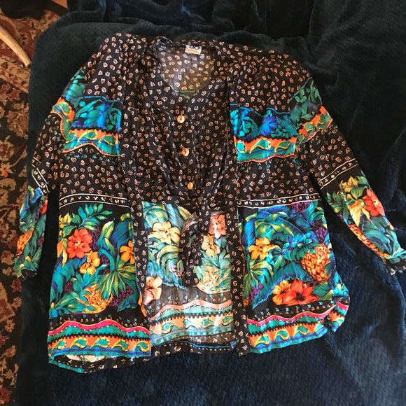 Vintage tropic shirt - Picture 1 of 1